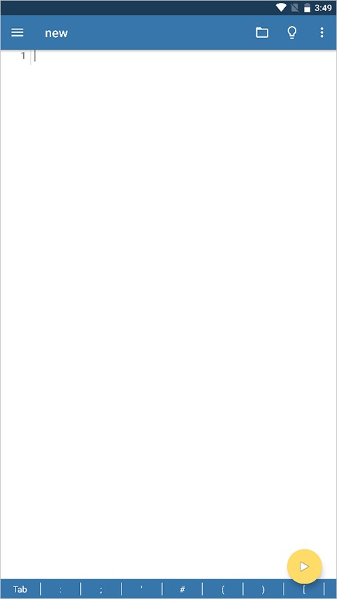 pydroid3中文版使用教程